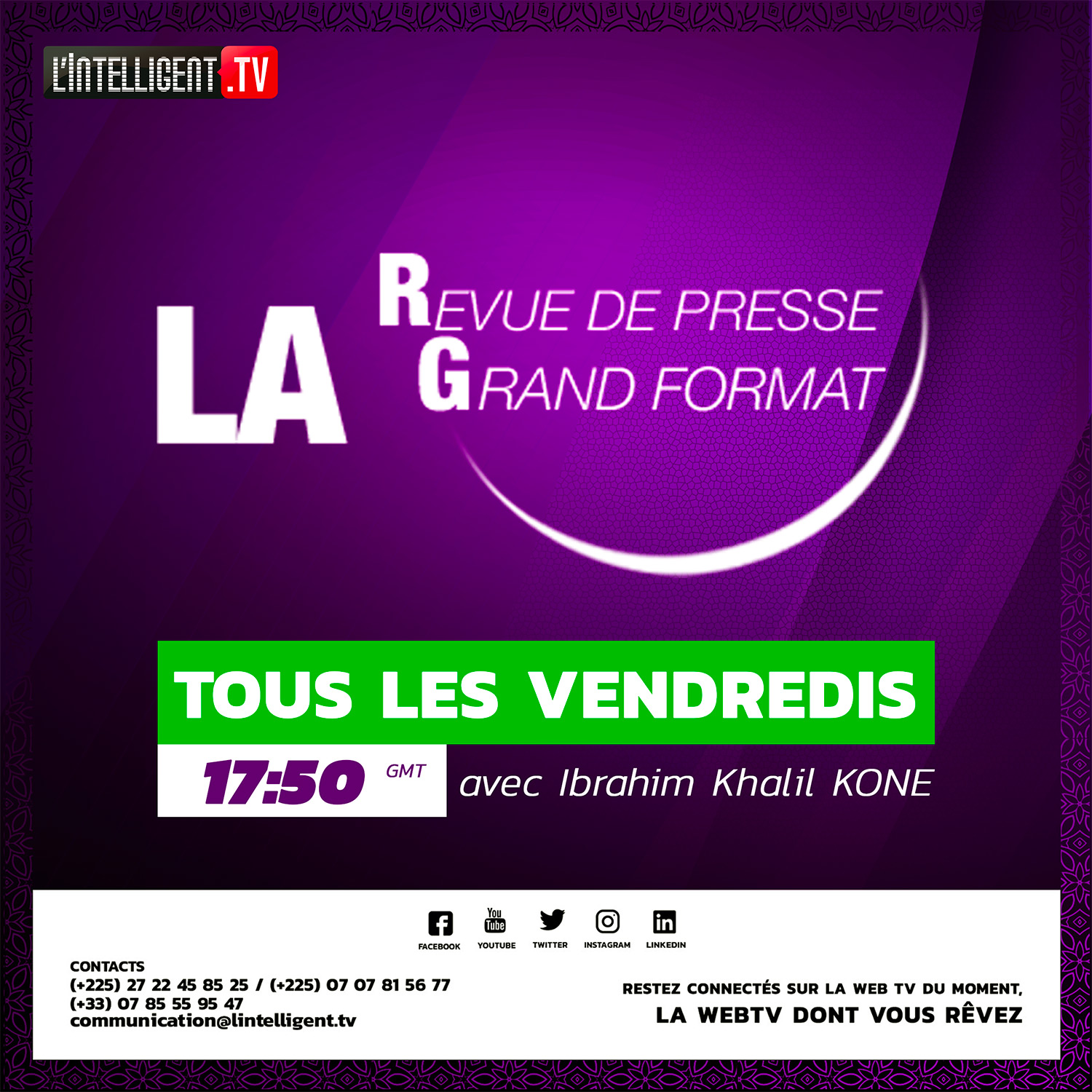 La Revue de Presse Grand Format